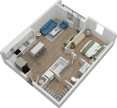 The Avondale 1 Bedroom 1 Bath The Avondale 1 Bedroom 1 Bath