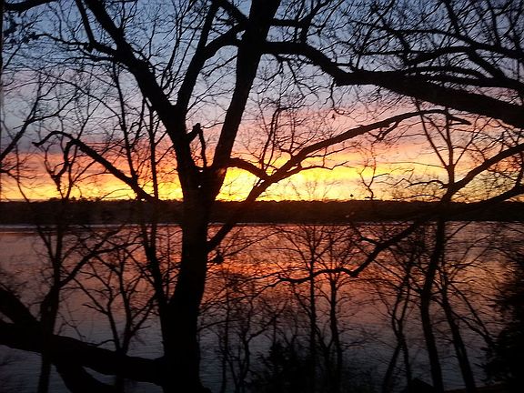 Sunrise St Crois view