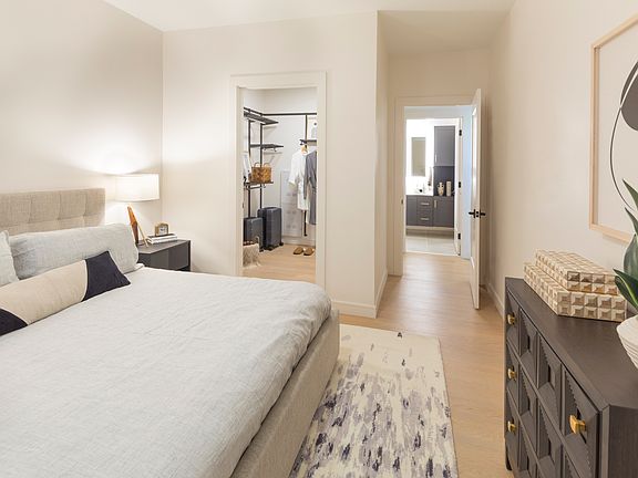 Indulge in comfort and organization with a spacious bedroom and ample closet space