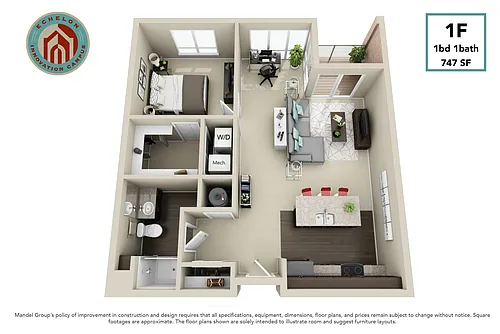 Floor plan 1F