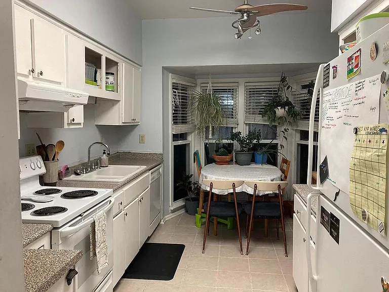 kitchen with breakfast area
