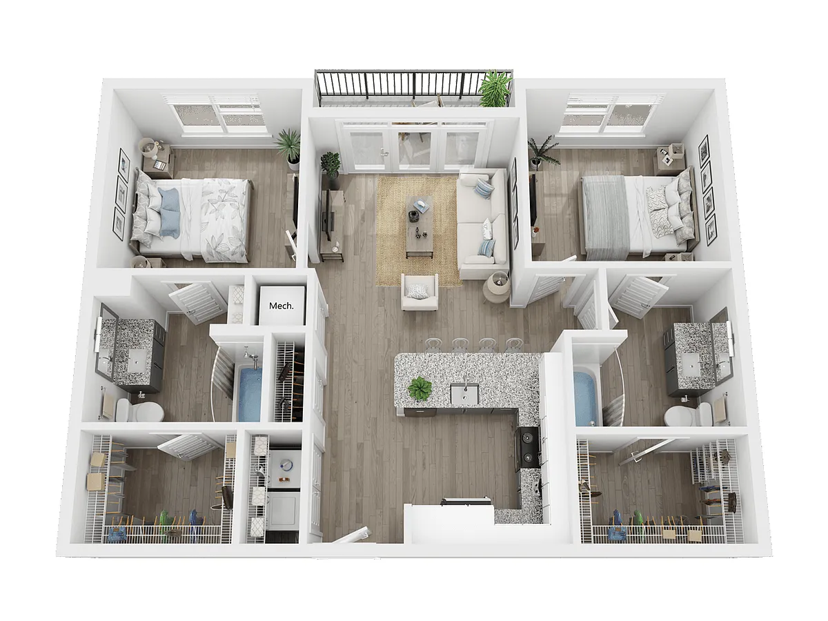 Floor plan B1