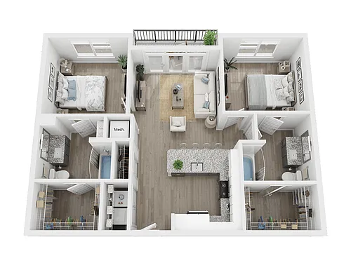 Floor plan B1
