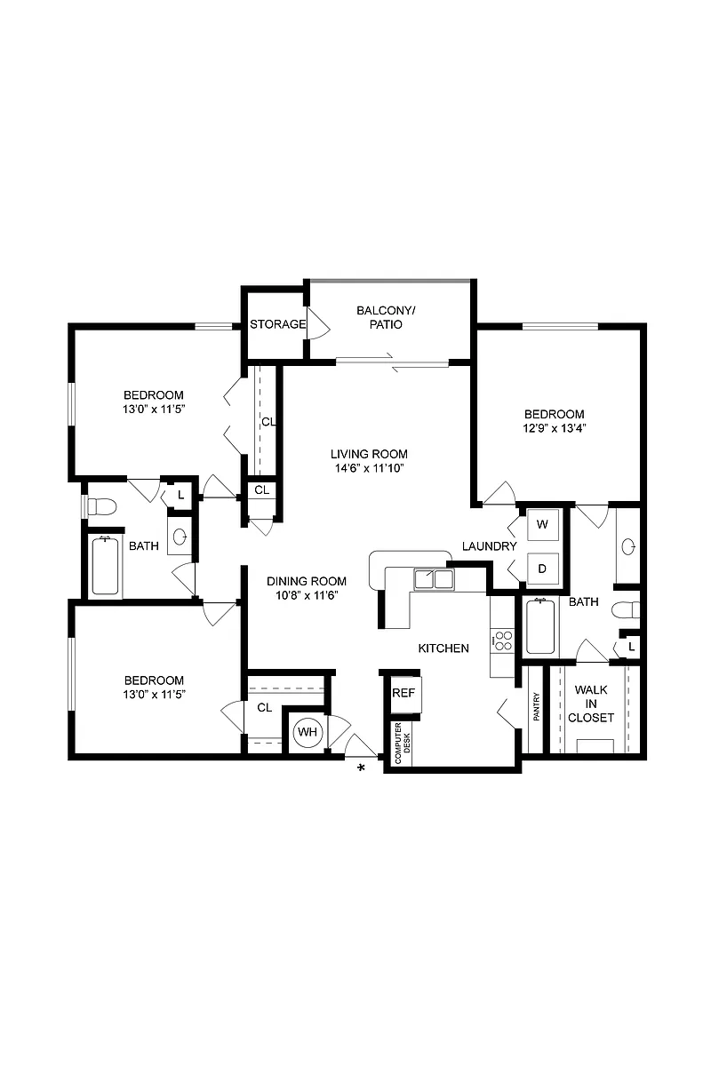Floor plan Haven Wood