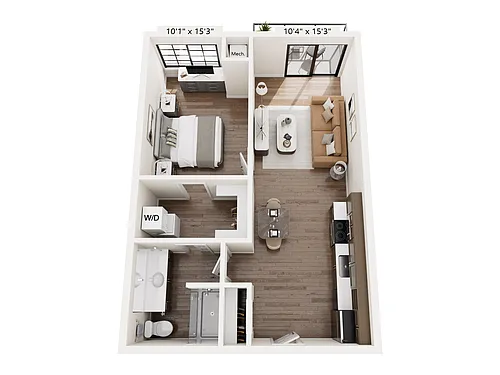 Floor plan A1