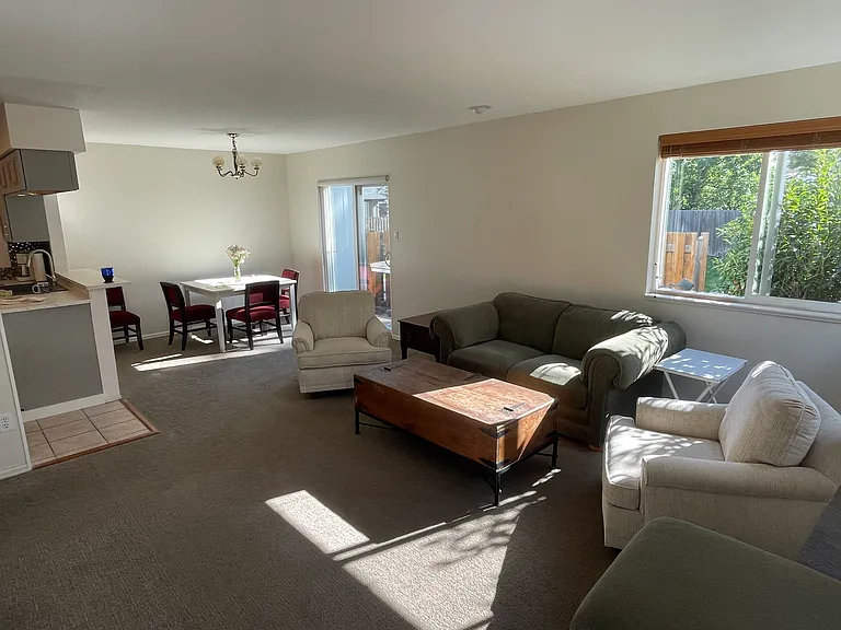 Living and dining room