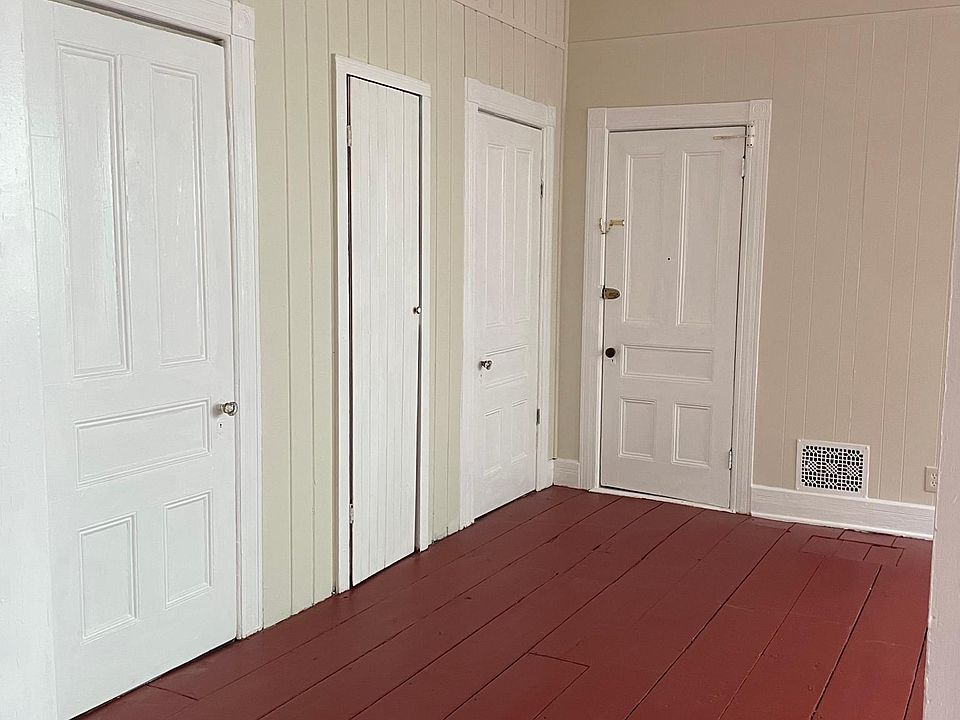 Closets and door going into front hallway