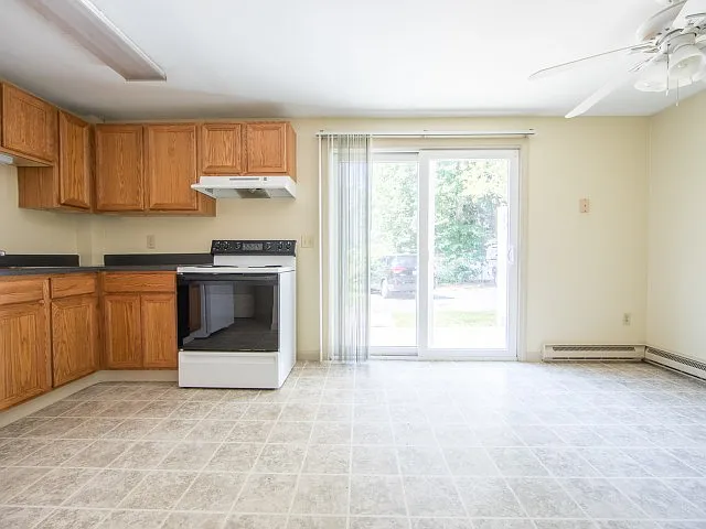 Kitchen with patio access