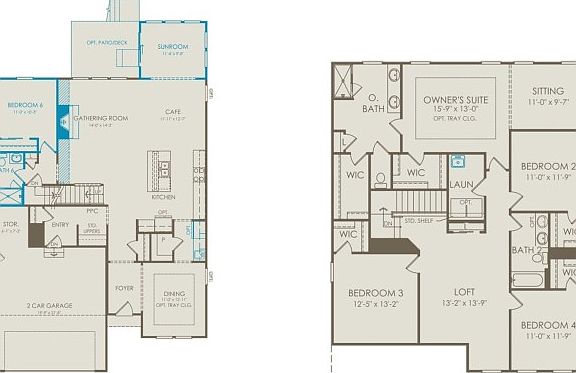 Continental Floor Plan