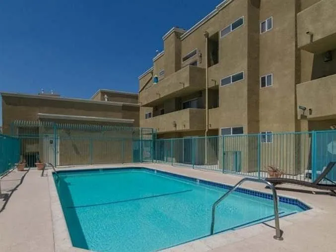 The water pool. There is also a spa at the end.
