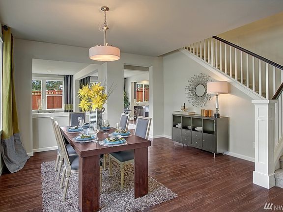 Dining room. Photo not of actual home - may contain optional features.