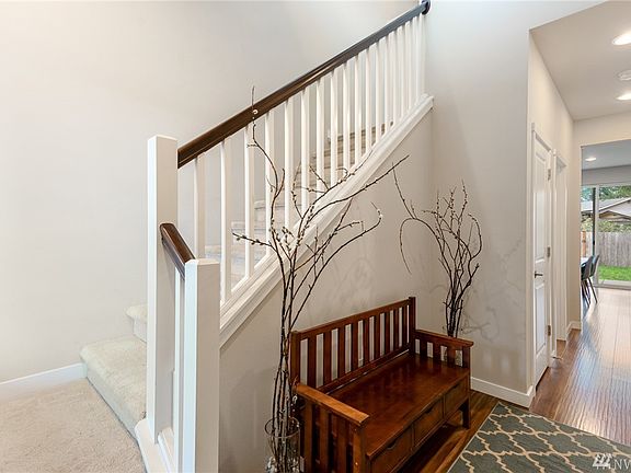 Comfortable open configuration connecting the common living spaces.