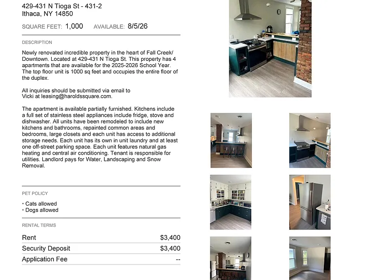 431 N Tioga St #2 — Photo 1