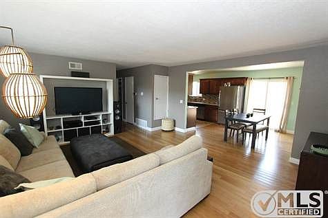This single level home boasts a bright open floor plan that provides plenty of room to entertain or 