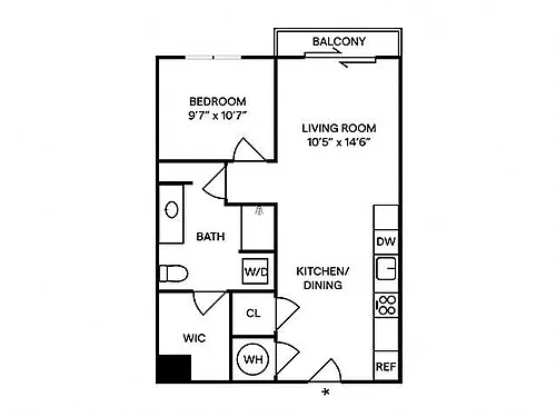 Floor plan A10