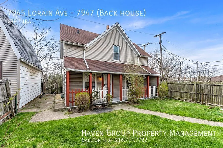 7945 (7947) Lorain Ave | Back House, Cleveland, Ohio, 44102 - Spacious 2-bed 1-bath multi-family ... — Photo 2