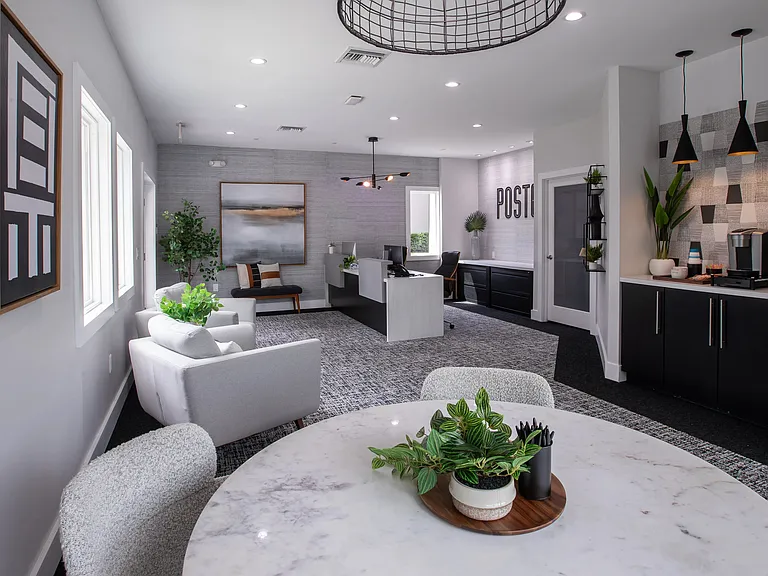 Welcome to our leasing office where our friendly staff is ready to help you find your new apartment home. Enjoy a cup of complimentary coffee or just stop in to say hello!