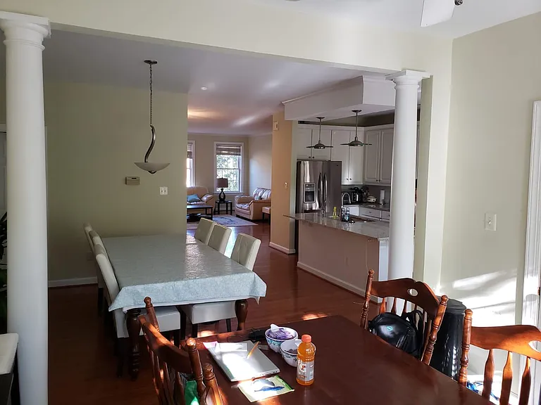 View from Sun room (main level)