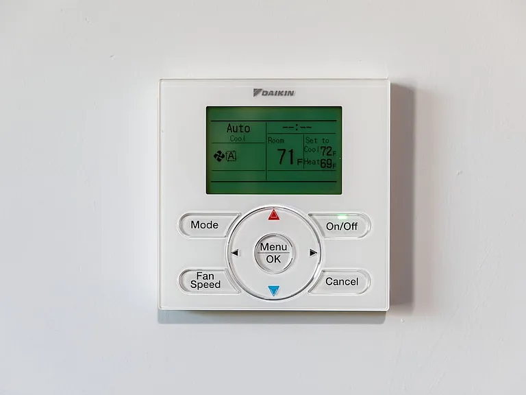 Smart programmable thermostat (Representative photo)