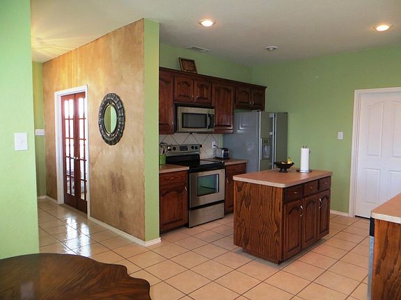 Kitchen with stainless appliances