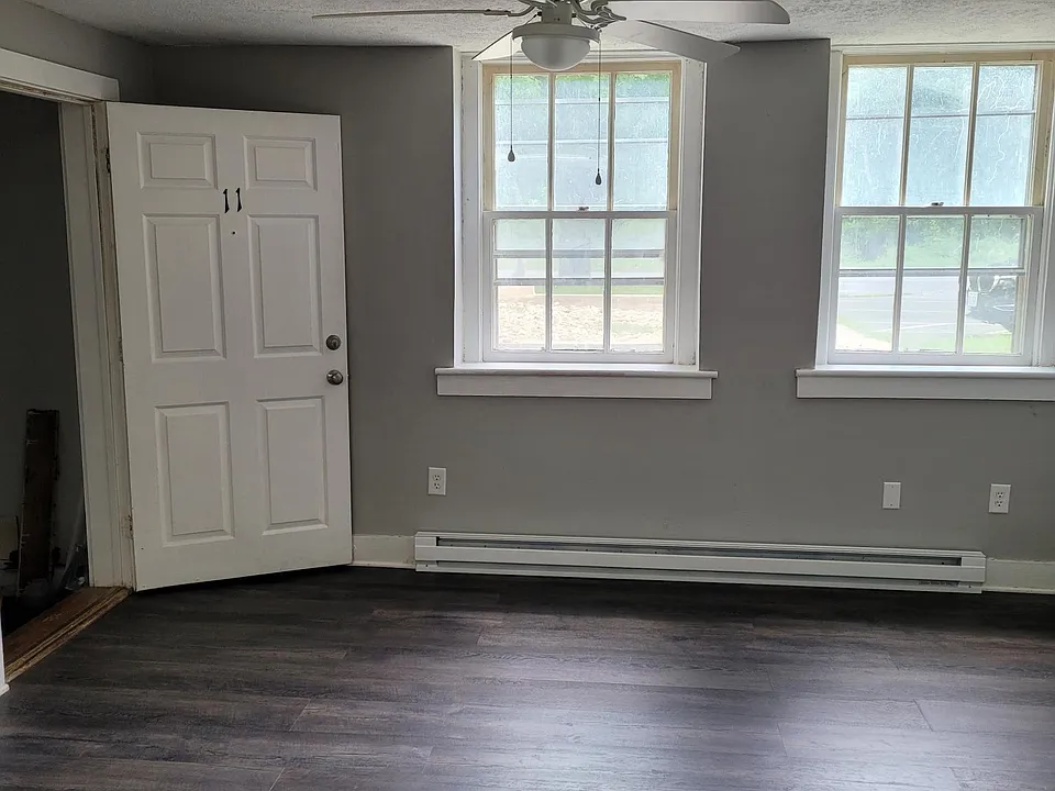 Entrance into Unit 11 Hardwood flooring- Private Entrance - Beautiful Windows to allow in lots of natural light