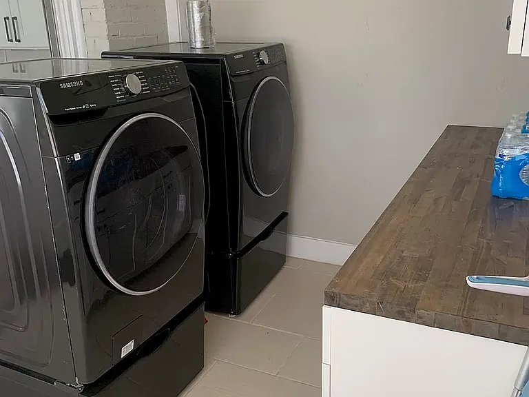 shared laundry room