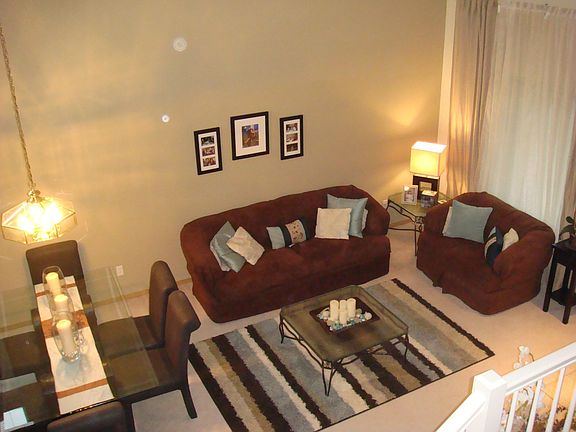 Living room - top view