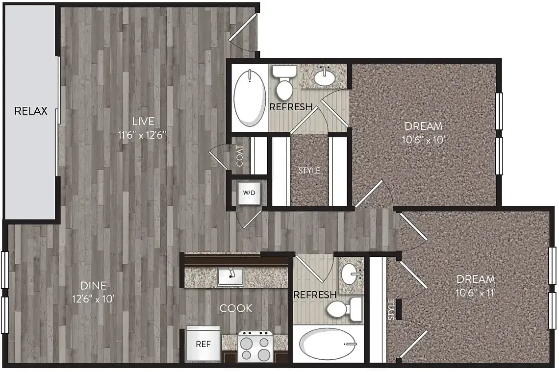 Floor plan B2