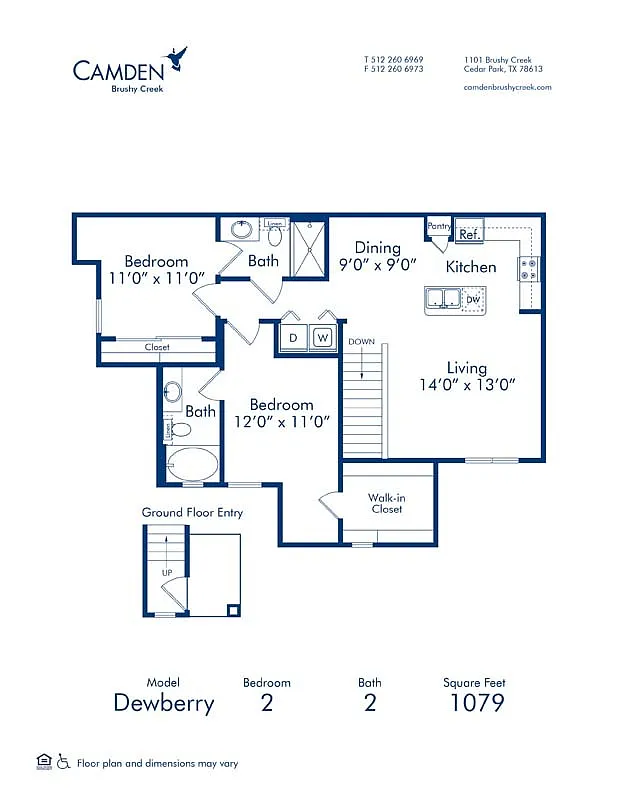 Floor plan Dewberry