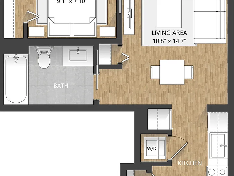 A1 floor plan The Noble