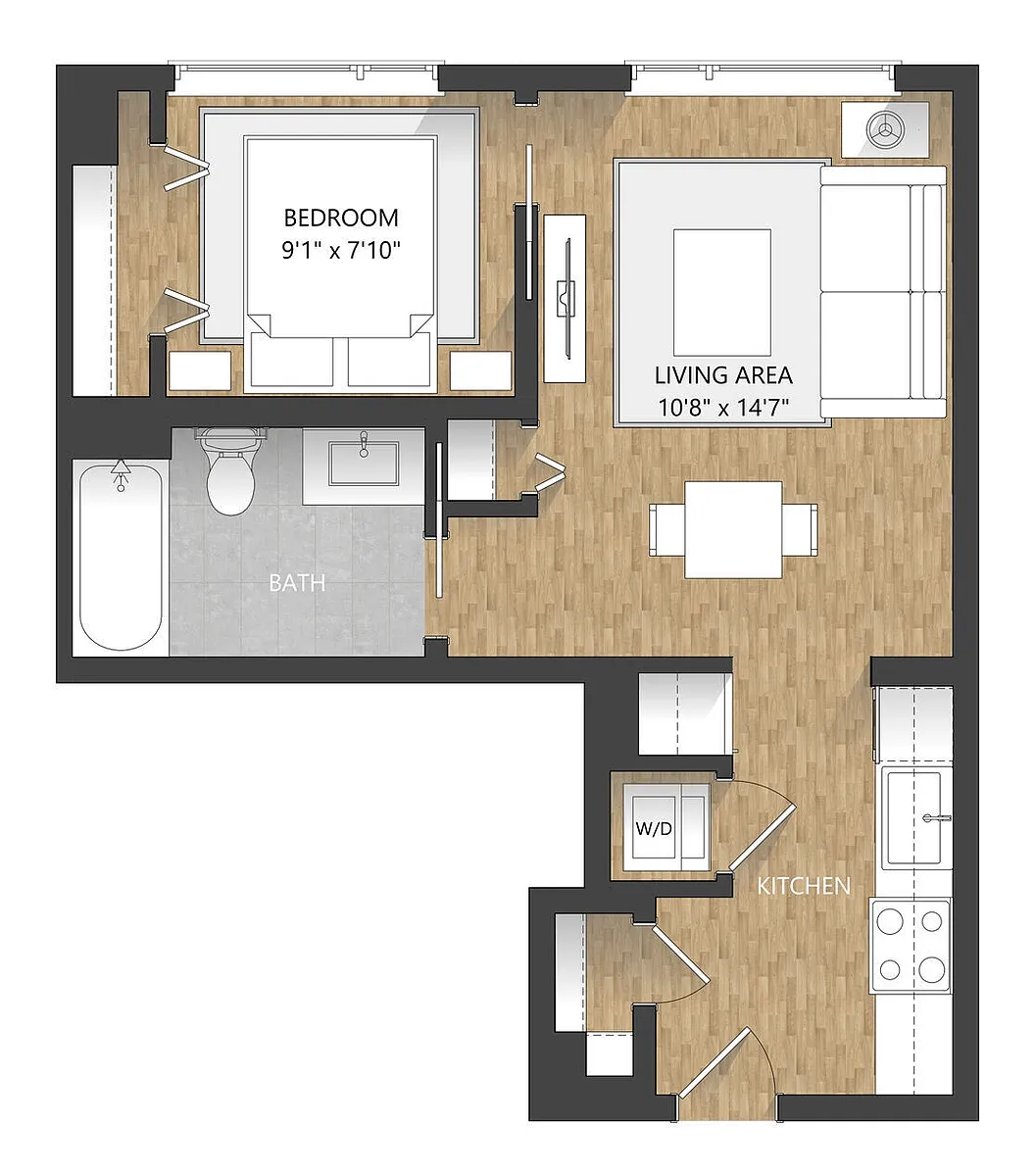 Floor plan A1