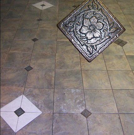 Ceramic Tile in Family Room