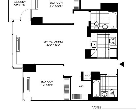 2nd image of 4310 Crescent St APT 2801