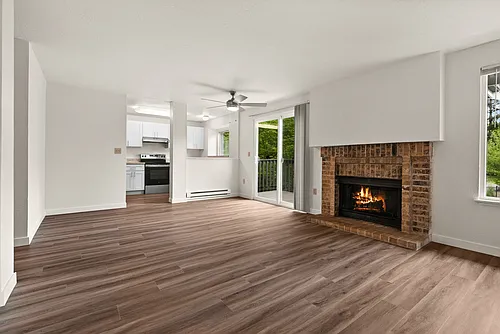 Floor plan Two Bedroom One Bath Standard