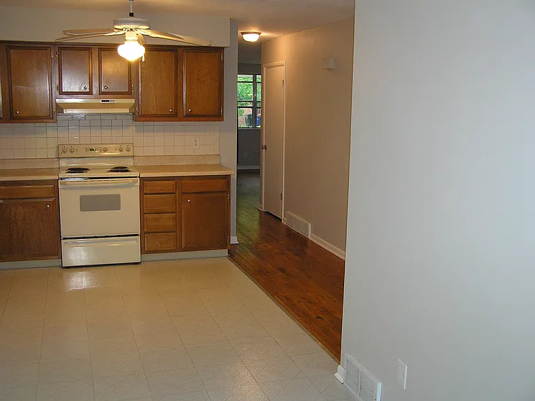 Kitchen: W 9'x L 20'6"= 174sq. ft One of four