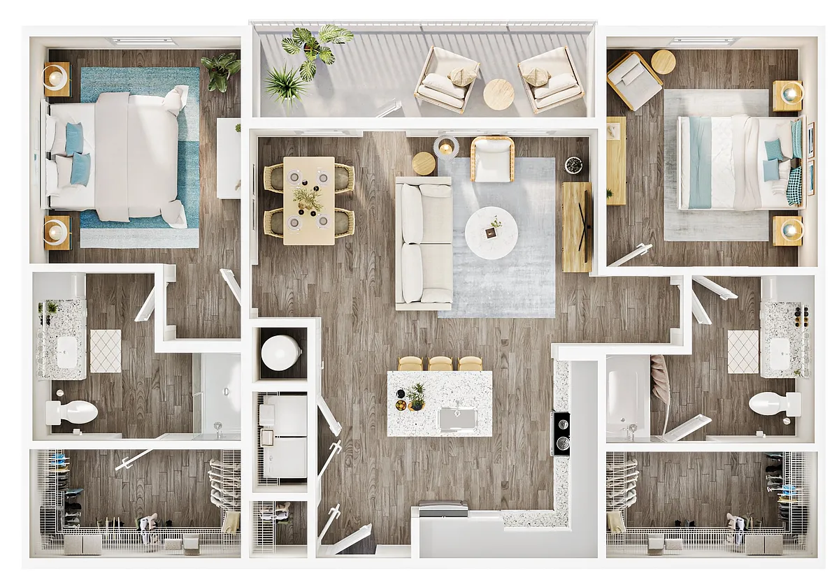 Floor plan B2