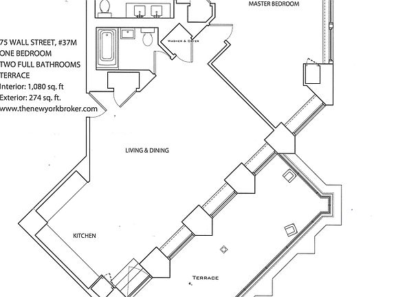 2nd image of 75 Wall St APT 37M