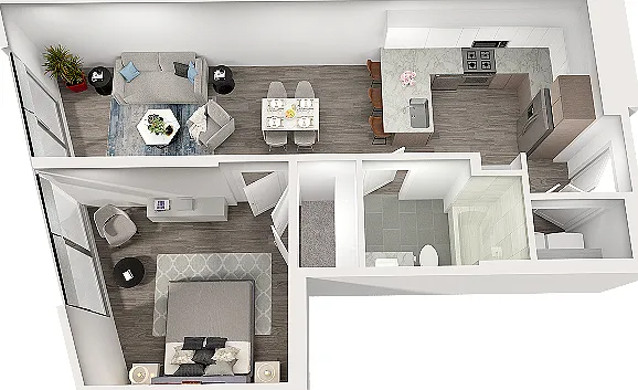 B6 Amelia 735 sq ft 1-1 B6 Amelia 735 sq ft 1-1