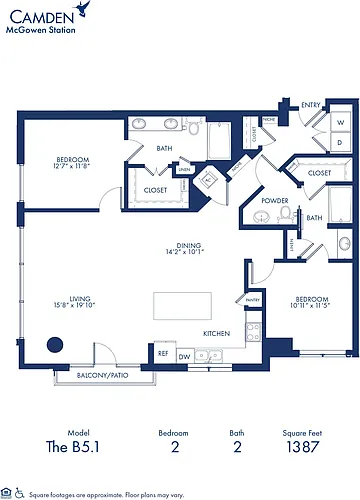 Floor plan B51