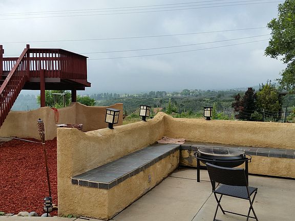 View looking out Kichen/Dinning Sliding Glass Window