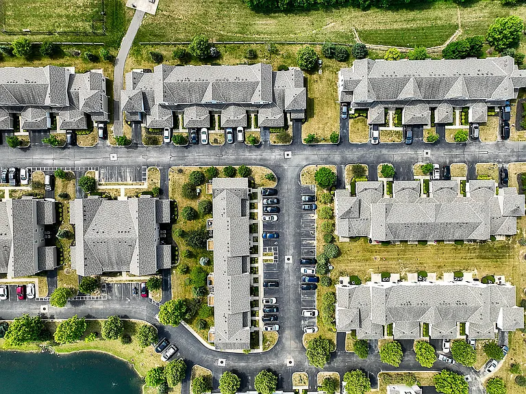Aerial View of Hilliard Grand Community