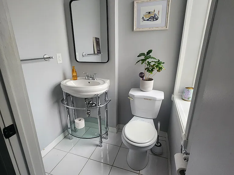 Furnished Powder Room