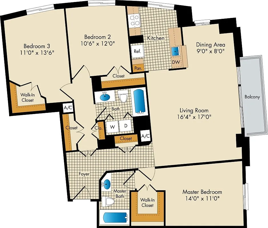 Floor plan Gilbert