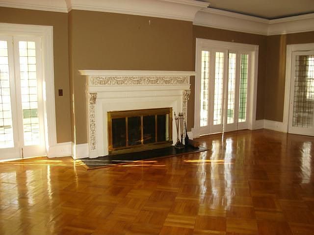 Formal Living Room with wood burning FP