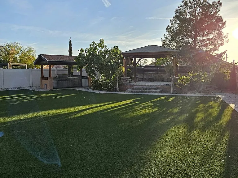 Backyard/Gazebo/Grill area