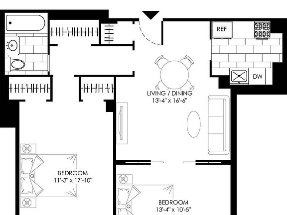 2nd image of 301 E 47th St #11D*