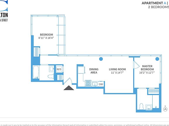 2nd image of 102 Charlton St #20AB