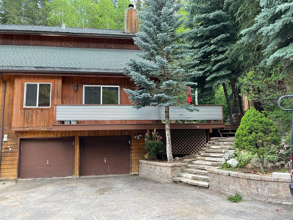 Front of house; garage on right side goes with the lock off