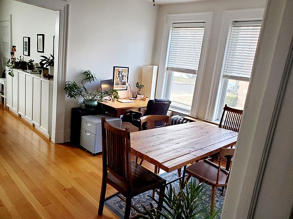 Kitchen hall to dining. 