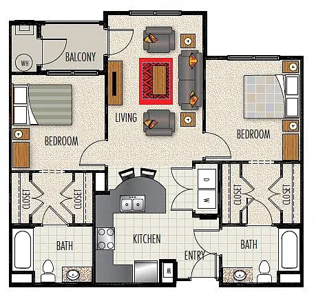 Floor plan B1